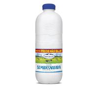 Central Lechera Asturiana Leche Semidesnatada, Botella 2.2L
