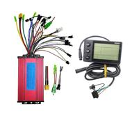 Centralita Patinete Electrico Controlador sin escobillas for bicicleta eléctrica/scooter eléctrico 36 V 48 V 60 V 800 W 1000 W 1200 W máx. 33 A con pantalla for bicicleta eléctrica Patinetes EléCtrico