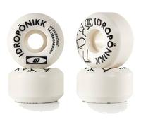 Centrano Hidropónico Ruedas para monopatín, Adultos Unisex, Blanco, 3 mm