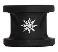 Centrano JP Ninja Abrazadera para Patinete, Adultos Unisex, Negro, Talla única