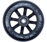 Centrano Longway Tyro Rodillo de Scooter, Adultos Unisex, Black/White Flame, 100 mm