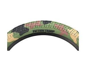 Centrano Unisex - Adultos Fiction 20" BMX Neumáticos Verde, 2.3"