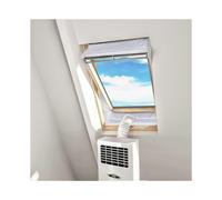 Centre Pivot Roof Window Sealing Kit for Portable Air-Conditioner and Tumble Dryer Works with Every Mobile Air-Conditioning Unit (190cm x2)