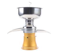 Centrífuga eléctrica de leche de 5 litros, separador de leche, separación de leche pequeña, consistencia ajustable, procesamiento extraíble de leche total, crema separadora y leche descremada