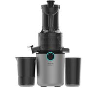 Cecotec Licuadora para Frutas y Verduras de Prensa Fría Juice&Live 1500 Slim. Motor DC de 200W, 1 Velocidad y Función de Marcha Atrás, Boca de 82mm, 55±5 RPM, Fácil Montaje y Limpieza