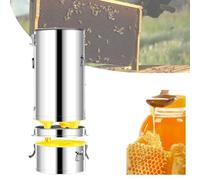 Centrifugador De Miel Manual Doméstico, Extractor De Miel Abeja Miel con Doble Filtr, Colector De Miel De Acero inoxidable Apicultura Doméstica (Apto Para Panales: