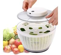 Centrifugador eléctrico de ensalada, secador automático de lechuga de 6 litros con función recargable por USB para una fácil extracción de agua, ideal para ensaladas verdes, frutas y verduras