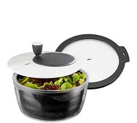 Centrifugadora de ensalada Gefu Rotare con tapa de frescura, secadora de ensalada, plástico, 3 L