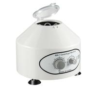 Centrifugadora de laboratorio centrífuga de mesa centrífuga 4000 rpm con 6 tubos de 20 ml y cubierta antipolvo, máquina centrífuga para investigación científica