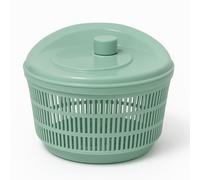 Centrifugadora para ensalada de gran capacidad 16 x 22 cm con embudo antisalpicaduras | Centrifugadora de plástico sin BPA