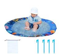 Centro De Actividades De Arena De Agua Al Aire Libre - Agua Al Aire Libre, Piscina Para Niños, Playa Para Niños| Piscinas Cubiertas Y Para NiñosCon Bolsa De Transporte, Juguete De Arena Impermeable