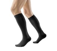 Centro de AD Bauerfeind VenoTrain calcetines hasta la rodilla KKL 1 punta cerrada de grafito long L pies de longitud