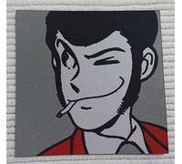 Centro de Bordados de Parches Microricamato en HD/Jacquard (Alta definición) Lupin termoadhesivo, Micro Hilo, Dimensiones: 7,5 x 9 cm. Fabricado en Italia.