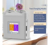 Centro de carga con pantalla digital bidireccional, cargador inteligente de batería para DJI NEO Charging Butler Power Bank Drone