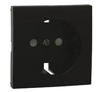 Centro de Enchufes SCHUKO con Obscurador Serie LOGUS90 (Negro Mate) - EFAPEL