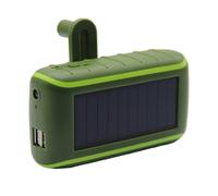 Centro de energía portátil, batería recargable con diseño ergonómico, equipado con mosquetón y características impermeables, buena calidad,