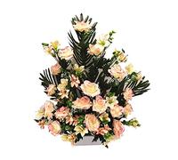 Centro de Flores Artificiales para Cementerio e Iglesia. Todos los Santos. (Rosa 2)