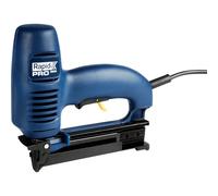 Rapid PRO R606 Grapadora Eléctrica Ajustable con Placa Frontal Extraíble para Madera, Cajas, Marcos, Decoración, Paneles y Manualidades para Grapas N.º 606 y Clavos N.º 8 (10643001)