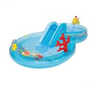 INTEX Centro de juegos hinchable agua bajo el mar con aspersor, tobogán y estrella de mar