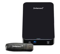 Centro de Memoria Intenso 6TB incl. Rainbow Line USB Tipo-A 16GB Paquete con disco duro externo y memoria USB