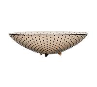 Centro de Mesa 30 x 30 x 9 cm vidrio reciclado Caramelo