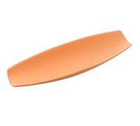 Centro de Mesa Alargado de Ceramica Tono Marron Teja 33x11x4.5cm