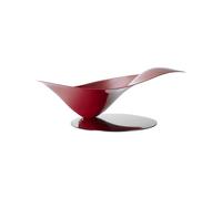 Centro de Mesa Bugatti Petalo 30 cm Acero inoxidable 21-PETALOI3 Rojo brillante