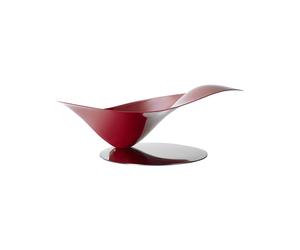 Centro de Mesa Bugatti Petalo 30 cm Acero inoxidable 21-PETALOI3 Rojo brillante