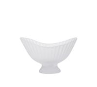 Centro de mesa con fuente de vidrio Escarchado