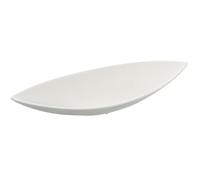 Centro de Mesa de Ceramica Tono Crema 39x13x7.5cm