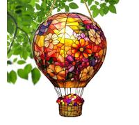 Centro de mesa de pincino | decorativos globo aerostático de colores | Luces de colores resistentes a los agentes atmosféricos y desvanecimiento para terraza, jardín, ventana