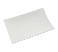 Centro de Mesa Rectangular de Ceramica Tono Crema 40x24x8cm