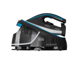 Centro de planchado Black & Decker BXSS2401E 2400W 5 bar suela cerámica 1,5L