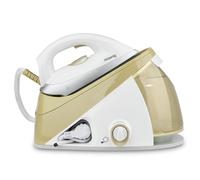 Centro de planchado de vapor H.Koenig 6 bares V28 potente, vapor continuo de 150 g/min, Autonomía ilimitada, Vapor vertical, Suela cerámica EasyGlide, Potente 2400W, 1,1L, Antical