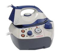 Singer SHG6201 - Centro de planchado, 2200 W, 3 bar, 1.2 l, color blanco y azul