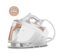 Ufesa Smart Digital Pro Centro de Planchado de 3000W, 8 Bares, Golpe Vapor 425 g/min, Modo ECO y MAX, Depósito 1.5L, Suela Cerámica VaporGlide, Pantalla LED, Apagado Automático, Termostato Digital