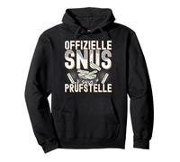 Centro de Pruebas Oficial de Snus - Masticar Tabaco nicotina Snus Sudadera con Capucha