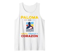 Centro Democrático Paloma 2026 Orden Firmeza y Corazón Camiseta sin Mangas