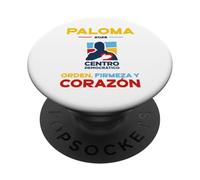 Centro Democrático Paloma 2026 Orden Firmeza y Corazón PopSockets PopGrip Adhesivo