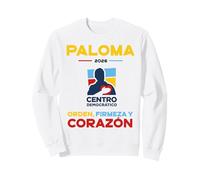 Centro Democrático Paloma 2026 Orden Firmeza y Corazón Sudadera