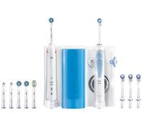 Oral-B Smart 5000 + Oxyjet Adulto Cepillo dental oscilante Azul, Blanco