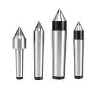 Centro fijo de aleación de alta precisión, Centro de fijación Dedal contrapunto 0.003 mm Precisión MT1-MT6(MT4-F124)