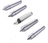 Centro fijo de alta precisión for torno MT1, MT2 y MT3 (1 pieza) - Herramienta de rectificado integral de aleación HSS(MT1 Grind Fixed Center)