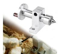 Centro Giratorio Doble Rodamiento Torno Madera Alta Precisión Herramienta Torneado Carpintería Aficionados Profesional