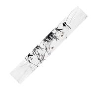 Centro Mesa Camino De Mesa Zen Chino Único, Bandera Cama Algodón Y Lino, Cajonera, Cubierta Tela Decorativa Larga Decoración Camino(47 Inches)