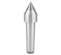 Centro muerto cónico Morse MT4 F130 Piezas de torno de 60 grados de alta precisión para fresadoras y tornos CNC Acero tratado térmicamente duradero 170 mm de longitud
