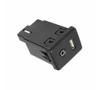 Centro Puerto USB Compatible Con Chevrolet Para Silverado 2500 HD 2015 2016 Conector Enchufe Auxiliar Coche Conector Consola Conector Ranura Puerto Dual Puerto USB AUX Jack