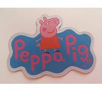 Centro Ricami Parche Bordado de Peppa Pig termoadhesivo, Micro Hilo, Dimensiones: 5,5 x 7,5 cm. Fabricado en Italia.