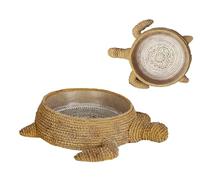 CENTRO TORTUGA RESINA DE RATTAN