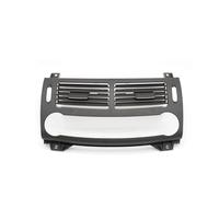 Centro Trasera La Consola Aire AC Para Benz Para Clase E Para E280 Para E350 Para E320 Para E63 Para W211 Panel Frontal Coche Rejilla Ventilación Aire Acondicionado Central Cubierta(Drak Gray)